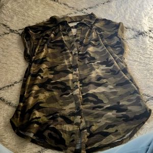 No Boundries camo print muscle tank size small
